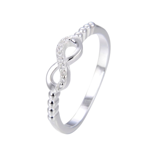 Anillo Swarovski Elements Infinito