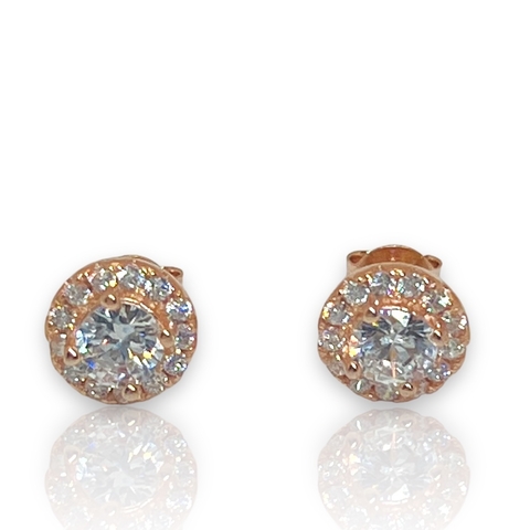 Aros de Plata 925 y Oro 18kl