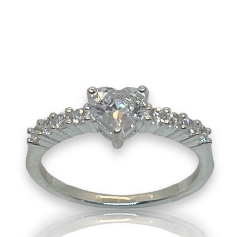 Anillo en Plata 925 Rodinado en Oro 18k