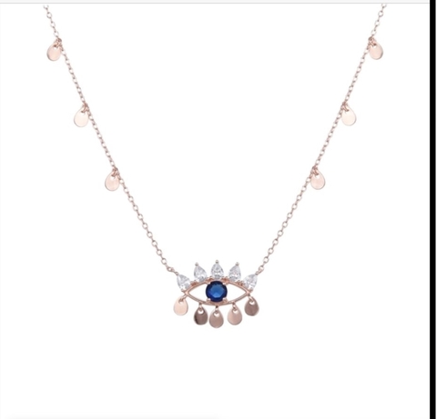 Gargantilla ojo Rose Swarovski Elements.