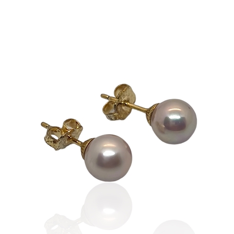 Aros de Plata , Rodinados en Oro Amarillo