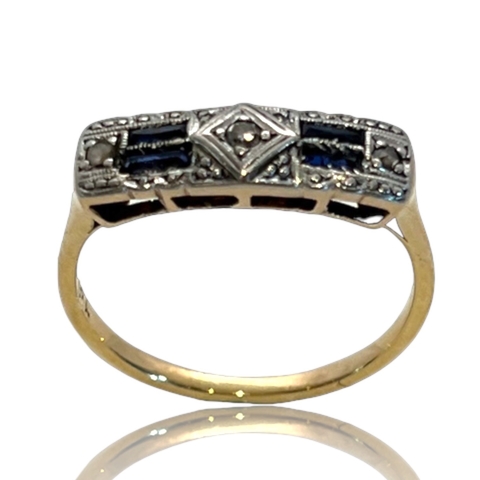 Anillo oro 18klts