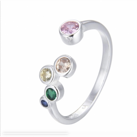 Swarovski Elements Anillo Ajustable.