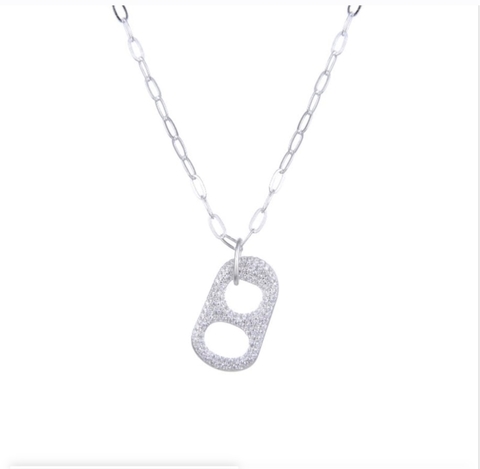 Gargantilla chapita Swarovski Elements