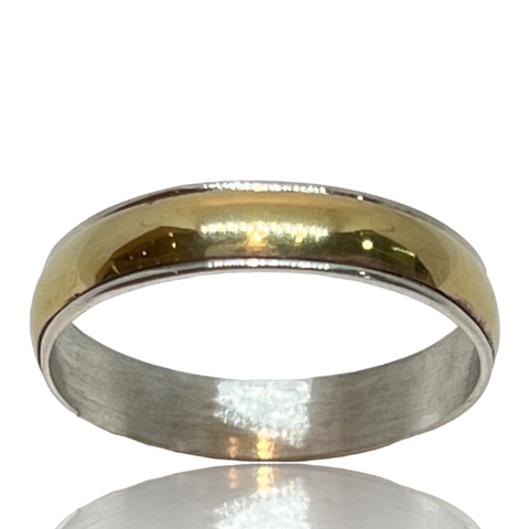 Alianzas de Oro 18klts y Plata 925.