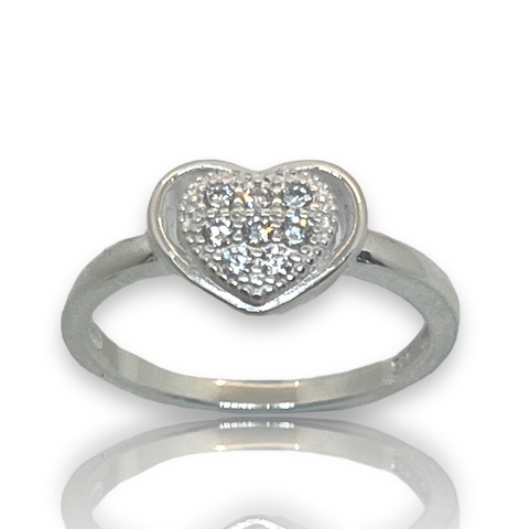 Anillo en Plata 925 y Circoñas.