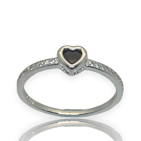 Anillo en Plata 925 y Circoñas