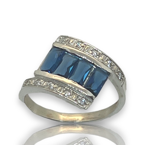 Anillo de Plata 925. -