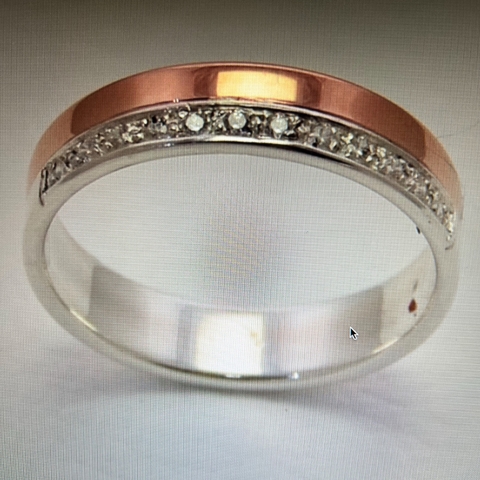Alianzas de Oro 18klts y Plata925. Exclusivas con circoñas cubicas.