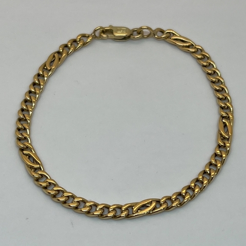 Pulsera de Oro Amarillo de 18klts. 3.8Grs