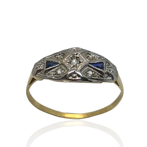Anillo oro 18klts
