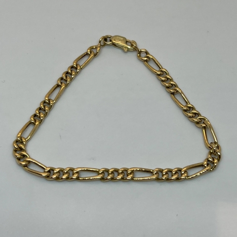 Pulsera de Oro Amarillo de 18klts
