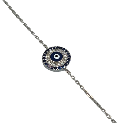 Pulsera en Plata 925 Rodinada. -