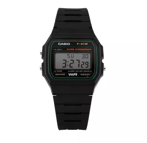 Casio caucho F91W - comprar online