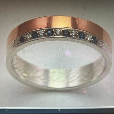 Alianzas de Oro 18klts y Plata925. Exclusivas con circoñas cubicas. EL PRECIO ES POR EL PAR.