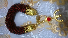 Pulseira de Pombo Gira com Cristais