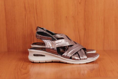 SANDALIA FAJAS ENTRELAZADAS CON CAMARA (CRI700-84) - comprar online