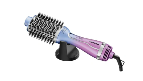 Escova Secadora By Juliette Mondial Azul e Rosa ES-JU-03
