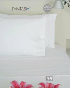 SABANA KING HOTELERIA- PACK X2 PLANAS FANTASIA 150 HILOS 50/50 280x285 (no elastico/no fundas) (A2251-5)