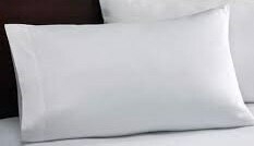 FUNDA DE ALMOHADA HOTELERIA 100% ALGODON 50X80CM (1 UNIDAD) (FS740-1)