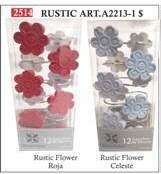 GANCHO RUSTIC - METALICO Y FIGURA EN RESINA (A2213-1)