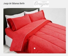 JGO. SABANA KING SIZE OREGON160HILOS EUROPERCAL (PARA COLCHON 180X200+35) (A3049-4BERLIN)