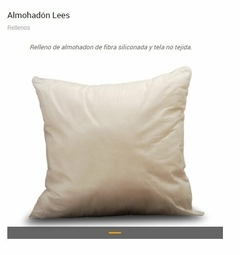 RELLENO ALMOHADON LEES RELLENO VELLON FIBRA SLICONADA 50X50 CM (1349-2)
