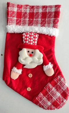 BOTA NAVIDEÑA GRANDE 33X23CM (D1001) - comprar online