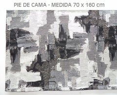 PIE DE CAMA EN TELA JAQUARD MEDIDA 70X160 CM (A2867-7)