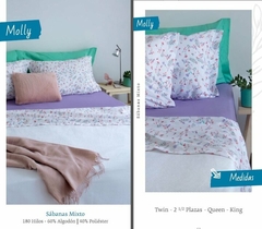JGO.SAB. 1 1/2 ARCO IRIS 180 HILOS MIXTO 60/40 (para colchon de hasta 100x195+30cm) (A2111-1MOLLY)