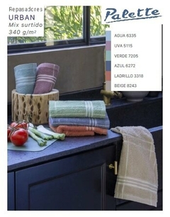 REPASADOR PALETTE URBAN LINEA TESSA 365 GRS GIGANTE 46X70CM (A2764)