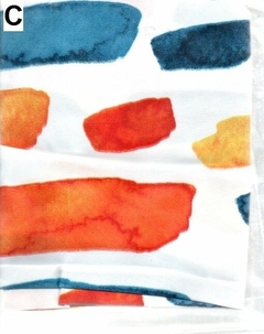 FUNDA DE ALMOHADON ESTAMPADA 40X40 SIN PESTAÑA TELA MICROFIBRA ESTAMPADA 100 GRS (F554-40X40) - TEXTIL REGIONAL BLANQUERIA MAYORISTA, BAZAR y DECORACIÓN 