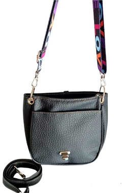 ART. 5019 BANDOLERA PEQUEÑA EN "PU SINTETICO NEGRO"⁸ - tienda online