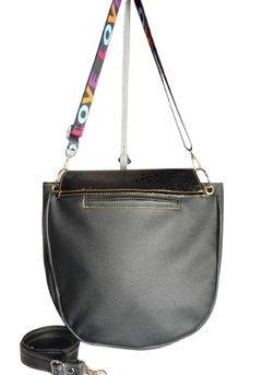 ART. 5068 BANDOLERA MEDIANA EN "PU SINTETICO COLOR NEGRO" en internet