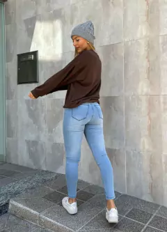 Jean Claro Tiro Alto Elastizado - 36 al 52 - tienda online