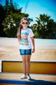Camiseta Infantil - Eu vou aonde a Tua nuvem for