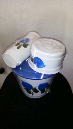 Kit pia decora detergente sabão lixeira - comprar online