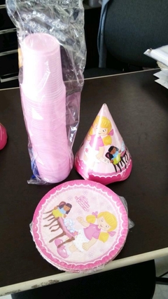 Kit aniversario com 3 peças bailarina, bonecas fundo do mar - comprar online