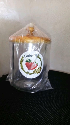 Baleiro saleiro pintado pequeno
