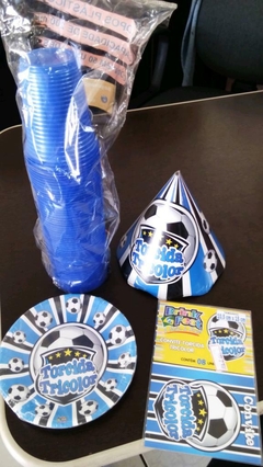 Kit tricolor com 4 peças - comprar online