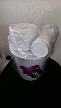 Kit pia decora detergente sabão lixeira - loja online