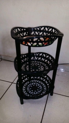 Fruteira com 3 bandejas - comprar online