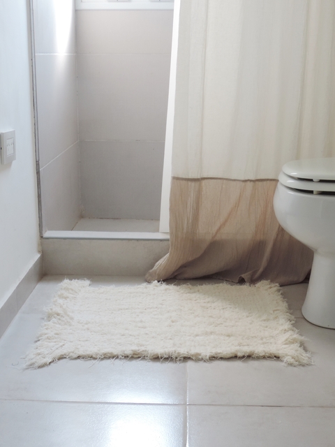 Alfombra algodón cruda