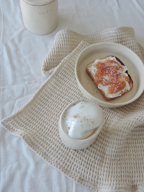 Paño de cocina nido.