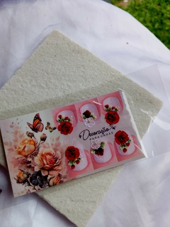Adesivo para unha Artesanal 4 pares Ref; C157 - comprar online