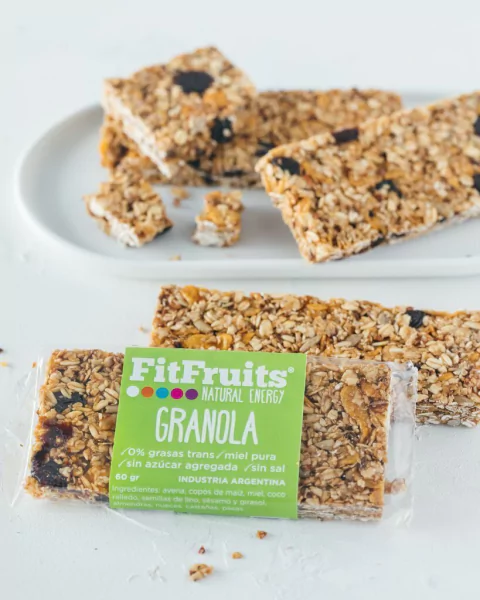 10 Barras de Granola FitFruits