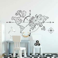 Vinilos Decorativo Mapa - Mundo