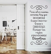Vinilos Decorativo Frases Motivacionales
