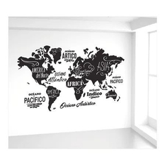 Vinilos Decorativo Mapa - Mundo
