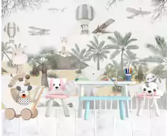 Vinilo Mural selva minus